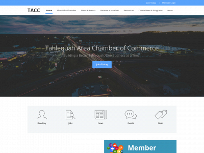 tahlequahareachamber.weebly.com snapshot