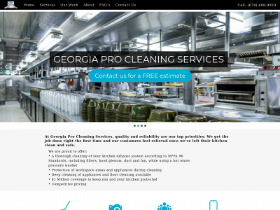 georgiaprocleaning.com snapshot