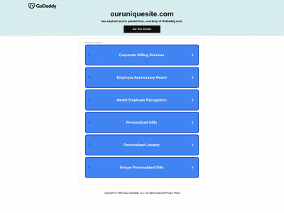 ouruniquesite.com snapshot