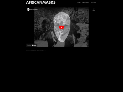 africanmasks.de snapshot