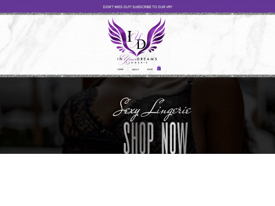 inyourdreamswebsite.com snapshot