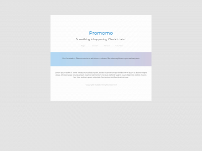 promomo.de snapshot