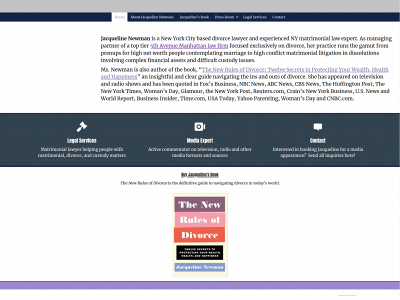 jacquelinenewmanesq.com snapshot