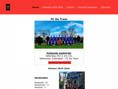 fcdetram.be snapshot