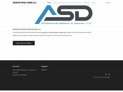 www.attentiveseptic.com snapshot