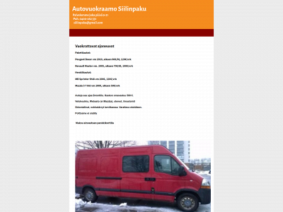 siilinpaku.fi snapshot