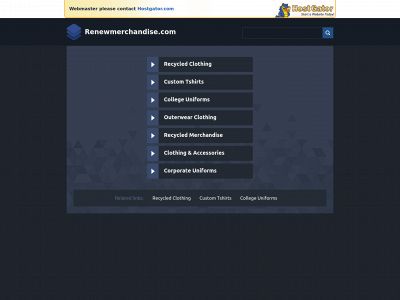 renewmerchandise.com snapshot