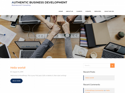 authenticbdev.com snapshot