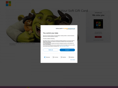 softgiftcard.com snapshot