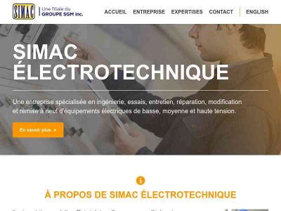 simac-electrotech.qc.ca snapshot