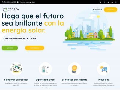 caorzaenergy.com snapshot
