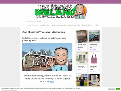 joeknowsireland.com snapshot