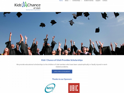 kidschanceut.org snapshot