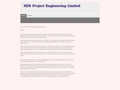 serprojects.com snapshot