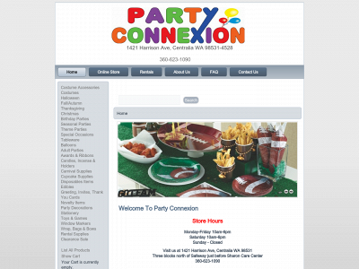 partyconnexion.com snapshot