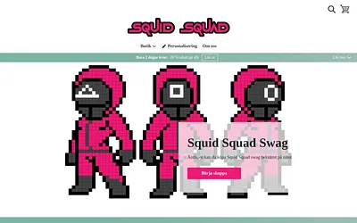 squidsquad.se snapshot