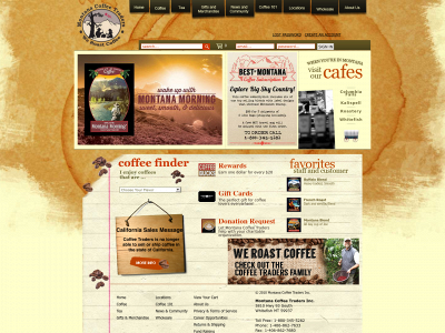 www.coffeetraders.com snapshot