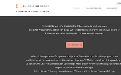 eurometal-gmbh.de snapshot