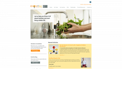 knowitallnutrition.com snapshot