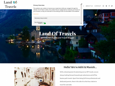 landoftravels.com snapshot