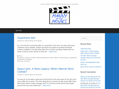 manny-at-the-movies.com snapshot