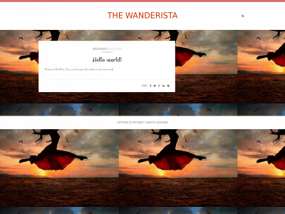thewanderista.com snapshot