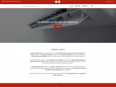 www.aireacondicionadohornos.es snapshot