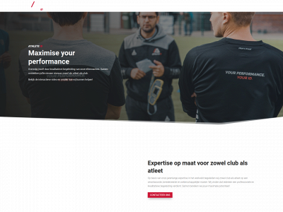 athlete-id.be snapshot