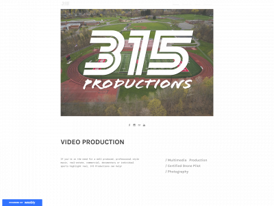 315productions.weebly.com snapshot