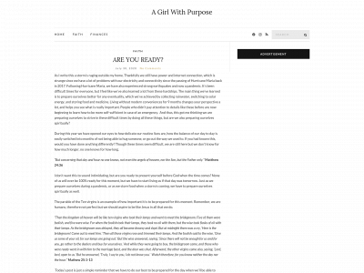 agirlwithpurpose.com snapshot
