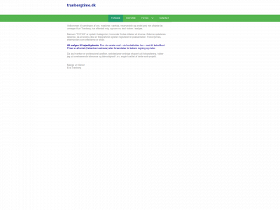 tranbergtime.dk snapshot