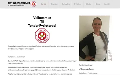toenderfysioterapi.dk snapshot