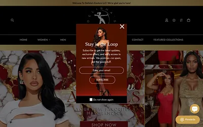 delishascouture84.myshopify.com snapshot