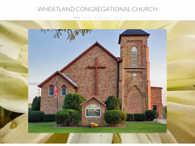 wheatlandcongregationalchurch.com snapshot