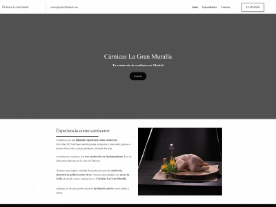 www.carnicaslagranmuralla.es snapshot