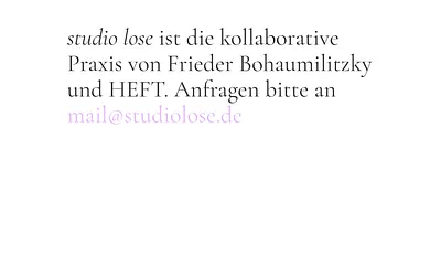 studiolose.de snapshot