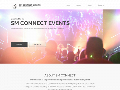 smconnectevents.com snapshot