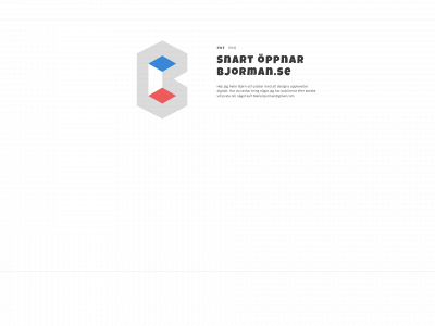 bjorman.se snapshot