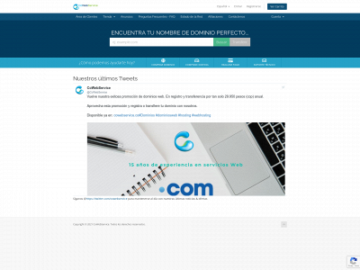 cowebservice.co snapshot