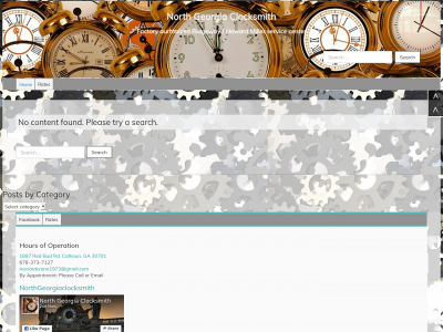 northgeorgiaclocksmith.com snapshot