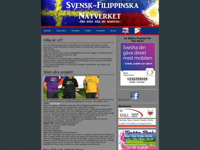 swefilnetwork.org snapshot