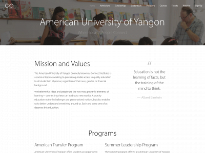 au.edu.mm snapshot
