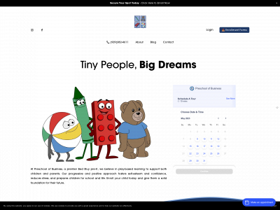 preschoolofbusiness.com snapshot