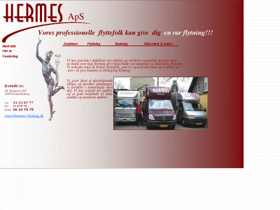 hermes-flytning.dk snapshot