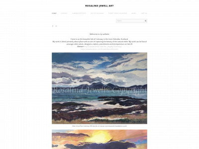 www.rosalindjewelltheartist.com snapshot