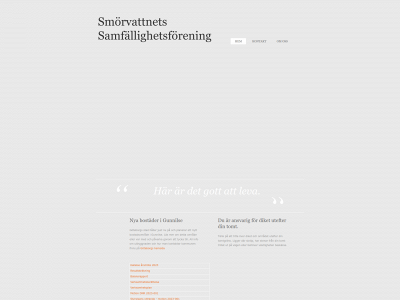 smorvattnet.se snapshot