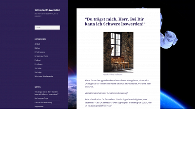schwereloswerden.de snapshot
