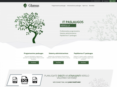 glansus.lt snapshot