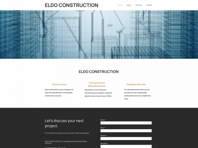 eldoconstruction.co.uk snapshot