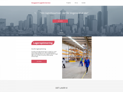 haugaardlogistikservice.dk snapshot